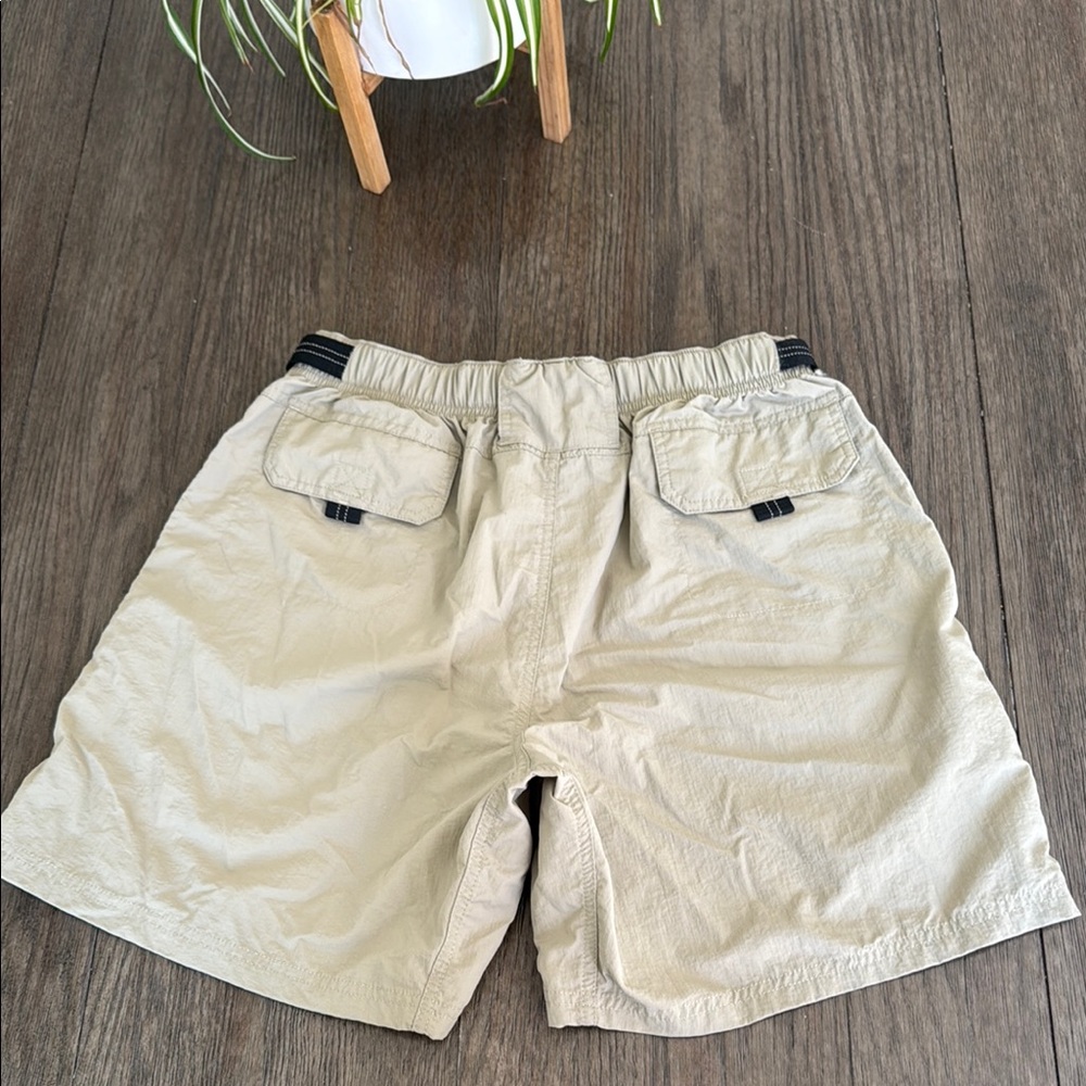 Tan Cargo Shorts with Adjustable Waistband - Picture 5 of 13